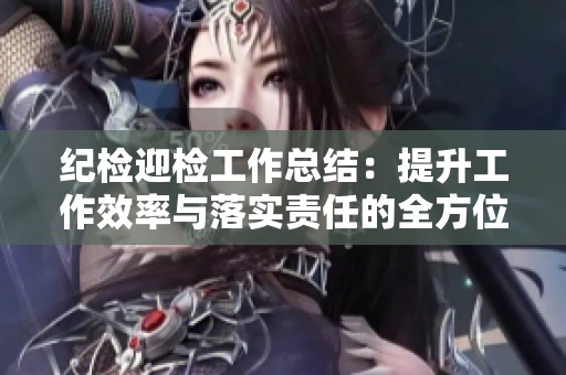 纪检迎检工作总结：提升工作效率与落实责任的全方位探索