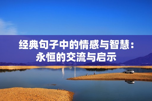 经典句子中的情感与智慧：永恒的交流与启示