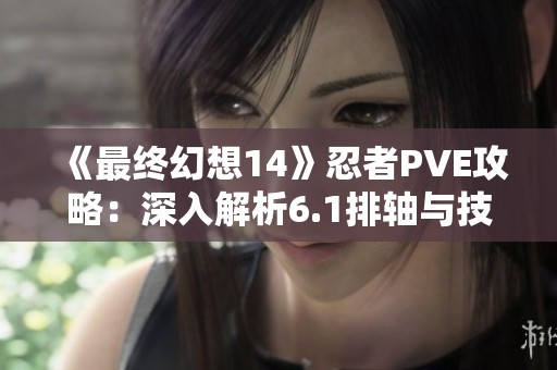 《最终幻想14》忍者PVE攻略：深入解析6.1排轴与技能运用技巧