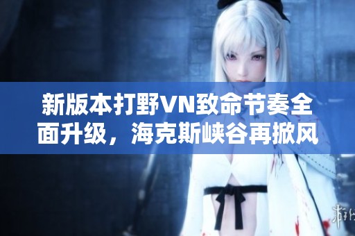 新版本打野VN致命节奏全面升级，海克斯峡谷再掀风潮