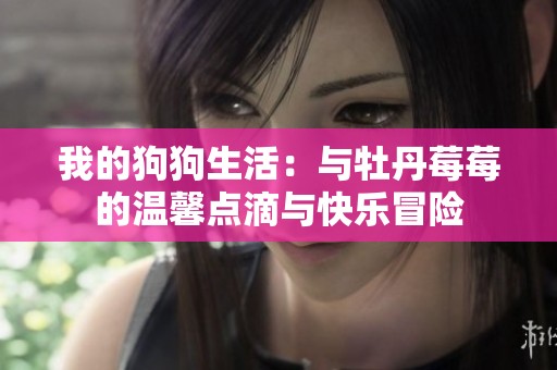 我的狗狗生活：与牡丹莓莓的温馨点滴与快乐冒险