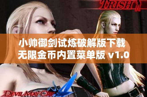 小帅御剑试炼破解版下载 无限金币内置菜单版 v1.0发布
