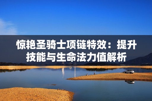 惊艳圣骑士项链特效：提升技能与生命法力值解析