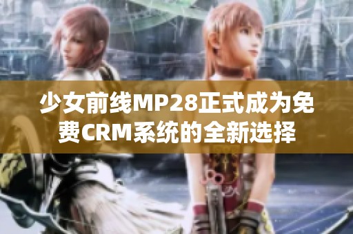 少女前线MP28正式成为免费CRM系统的全新选择