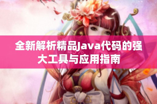 全新解析精品Java代码的强大工具与应用指南