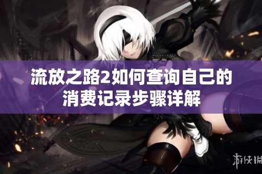 流放之路2如何查询自己的消费记录步骤详解