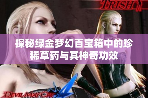 探秘绿金梦幻百宝箱中的珍稀草药与其神奇功效