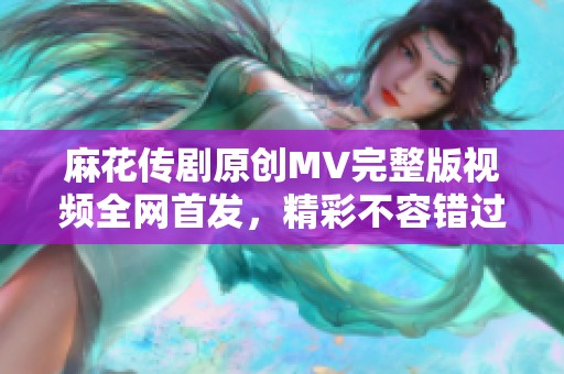 麻花传剧原创MV完整版视频全网首发，精彩不容错过