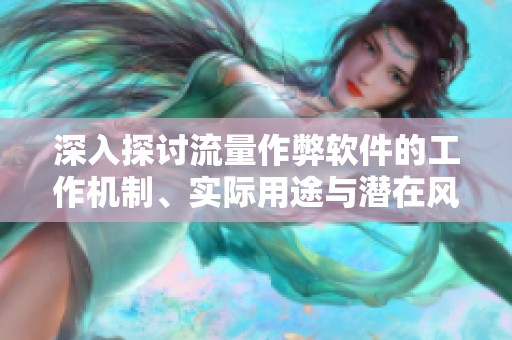 深入探讨流量作弊软件的工作机制、实际用途与潜在风险解析
