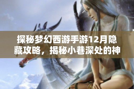 探秘梦幻西游手游12月隐藏攻略，揭秘小巷深处的神奇站点
