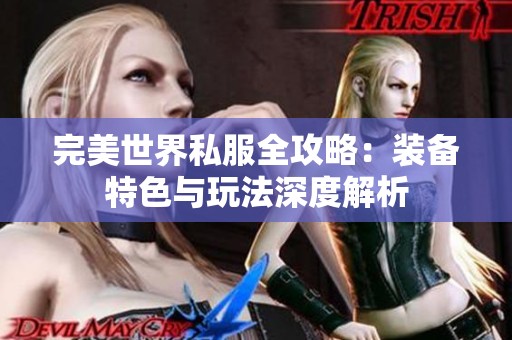 完美世界私服全攻略：装备特色与玩法深度解析