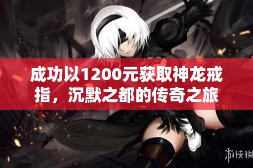 成功以1200元获取神龙戒指，沉默之都的传奇之旅