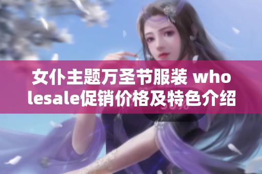 女仆主题万圣节服装 wholesale促销价格及特色介绍