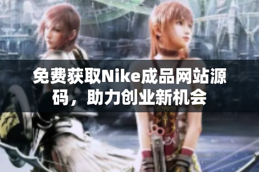 免费获取Nike成品网站源码，助力创业新机会