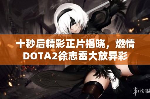 十秒后精彩正片揭晓，燃情DOTA2徐志雷大放异彩