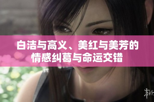 白洁与高义、美红与美芳的情感纠葛与命运交错