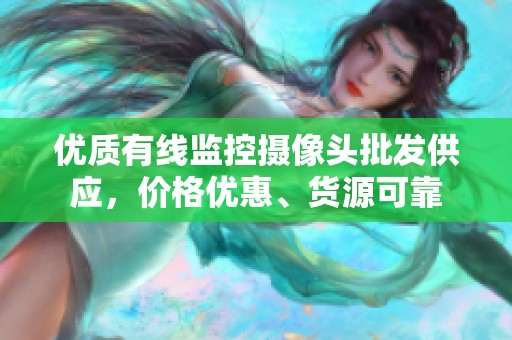 优质有线监控摄像头批发供应，价格优惠、货源可靠