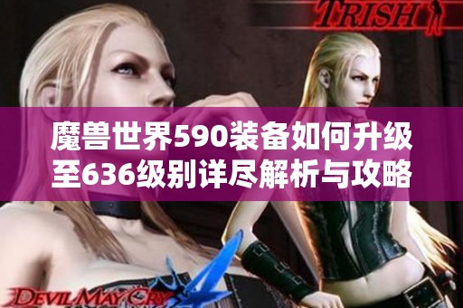 魔兽世界590装备如何升级至636级别详尽解析与攻略