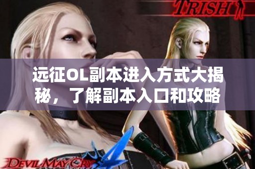 远征OL副本进入方式大揭秘，了解副本入口和攻略